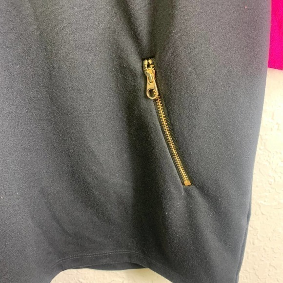 TED BAKER Multi-Color Block Long Sleeve Blouson Dress - Picture 5 of 10